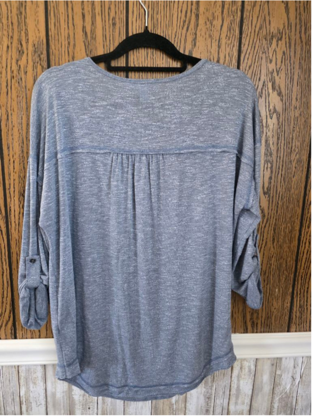 Women's Nine West Blue Tunic Top M - Picture 5 of 7